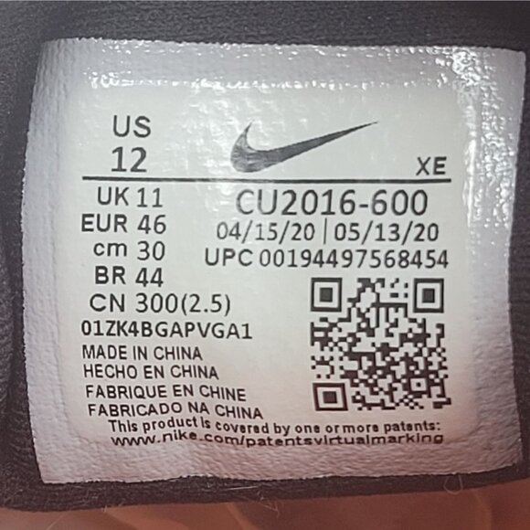 Nike Pegasus Trial 2 Gore-Tex Men's Multicolor Running Shoes CU2018-600 Size 12 - Picture 8 of 8